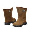Botas de Lana Mongola Zapatos de Algodón para Hombre A prueba de Frío Mantenimiento del Calor Botas de Nieve Impermeables Antideslizantes Zapatos de Algodón para Exteriores de Caña Alta Botas Altas