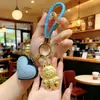 Cadena para Teléfono Colgante Labubu de Oro Puro Encanto para Bolso Llavero Cadena de Cuentas Pop Mart Licencia Oficial