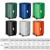 Cubo de Recolección de Lluvia para Exteriores PVC Suave Plegable Cubo de Lluvia Tanque de Agua Jardín Patio Cubo Multifuncional de Recolección de Lluvia