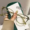 Gafas para miopía fotosensibles que cambian de color, montura de gafas ojo de gato HD a la moda, protección ocular antiluz azul para todo tipo de rostro, gafas sencillas