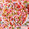 Comércio exterior venda quente flor de resina 6mm Mini pastal, fresco diy nail art embelezamento material telefone celular shell decoração acessórios