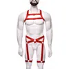 Bambú como ropa moda europea y americana arnés hueco tentación sexy SM traje divertido para adultos hombres NZN0010