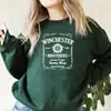 Moletom dos Irmãos Sam e Dean Winchester da Série de TV Supernatural, Gola Redonda Unissex