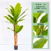 Plantas Verdes Artificiales al por Mayor, Decoraciones de Interior Estilo Nórdico, Plataneros Ornamentales Grandes, Plantas de Platanero Artificial en Maceta