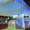 Fotografía de Celebridad de Internet Cortina de Lluvia Láser Colorida Importada Canopy de Galaxia para Fiesta Techo Colorido Techo de Viento para Parque de Atracciones