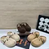 Novedad Verano 2026 Estilo 6cm Suela de Plataforma Ligera Hebilla Casual Moda Trendy para Mujer Hueco Estilo Birkenstock Mocasines Cerrados