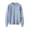 Suéter de Lã Infantil Gola Redonda Quente Pulôver Outono Inverno Novo Meninos e Meninas Camada Interna Casual Roupas Infantis Cashmere Camada Base Grossa