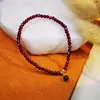 Pulsera de plata 925 con granate, punta de diamante, punta de diamante negro, piedra Tianhe, pulsera de alta calidad, lujo ligero, elegante, pulsera versátil