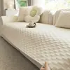 Simples e elegante, capa de sofá de chenille espessa, à prova de gatos, adequada para todas as estações, novo modelo 2026, com toque luxuoso e base antiderrapante