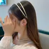 Diadema de Acrílico de Doble Color Dentada Antideslizante Color Caramelo Estilo Nuevo Coreano y Japonés para Niñas, Diadema Delgada con Accesorio para el Cabello Atmosférico