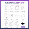 Caja de embalaje de PVC personalizada transparente para alimentos sólidos, bebidas, mascota, caja de PET, PP esmerilada, café, comida para gatos, comida para perros, caja de plástico de PVC