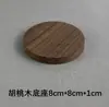 Adornos para el Salpicadero del Coche Hechos a Mano DIY Consola Central Nogal Madera Maciza Figuras Bases Aromaterapia Regalos para Coche Nuevo
