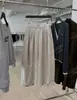 DestacadoRanzan 26 Otoño/Invierno Nueva Colección Pantalones de Abuelo de Lana Acetato Tencel Pesados con Doble Pinza
