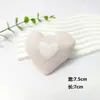Accesorios de Algodón con Forma de Corazón 3D de Dibujos Animados, Corazones de Peluche Lindos, Decoraciones para Bolsos de Fieltro DIY, Pinzas para el Cabello Hechas a Mano, Pequeños Adornos