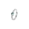 Anillo de Moneda de Jade y Cobre para Mujer, Moda de Lujo Ligero, Diseño Único y Exquisito, Sensación de Alta Gama, Anillo para Dedo Índice Estilo Chino Nuevo