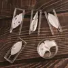 Hojas de Plata, Plata Pura 999, Hojas de Plata para Infusión de Té Antigua, Compañero de Té, Hojas de Té de Plata, Mascota de Té, Accesorios de Té, Adorno, Regalo