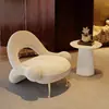 Sillón Sofá de Diseño Sala de Estar Apartamento Pequeño Balcón Silla de Ocio Italiana Silla Individual Silla de Recepción Salón de Belleza B&B Hotel