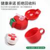 Accesorios originales de Cup Bear, termo para niños, tapa de fábrica, taza de agua, tapa con pajita, boquilla de succión de silicona.