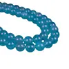 Cuentas de calcedonia de color Tianhe accesorios para joyería DIY cuentas de jade translúcido de hielo cuentas accesorios semiacabados