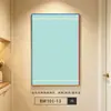 Arte de pared para dormitorio inspirado en la dopamina, decoraciones para sala de estar y recibidor, arte de pared magnético de acero inoxidable, imanes para refrigerador, arte de pared para fotos