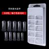 Pegamento para Extensión de Uñas Modelo Pieza de Uña 100 Herramienta Especial para Extensión de Uñas Sin Papel Soporte Modelo de Uña de Cristal Pieza de Uña