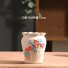 Novo vaso flor de carne antiga cerâmica especial varanda casa grés argila pequeno vaso de cerâmica especial liquidação atacado