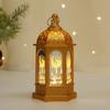 Lámpara Marroquí Estilo Europeo Simple Estilo Retro Candelabro Castillo Utilería Decorativa Pastoral Lámpara Candelero Jaula para Pájaros Adornos