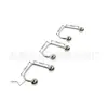 Clavo de labio de titanio F136 anillo de labio en forma de U bola cono afilado piercing de nariz aro de cruz fabricante transfronterizo joyería para piercing corporal de aleación de titanio G23