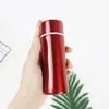Taza pequeña de acero inoxidable aislada para hombres y mujeres, compacta y portátil, 5 ml, color natural simple, cuerpo delgado recto