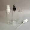 Frasco de Perfume de Vidro Transparente de 50ml com Tubo de Puxar, Borrifador Branco e Preto, Fosco, Impressível