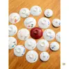 1 pieza se vende individualmente gaiwan de porcelana blanca alta pintado a mano para preparar té tapa roja tetera de porcelana azul y blanca juego de té gongfu de porcelana blanca accesorios