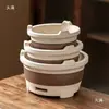 Cozinhando chá ao redor do fogão, fogão a carvão antigo interno, fogão lateral doméstico, fogão de barro, churrasqueira externa, equipamento para assar chá em argila