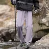 Nuevos pantalones de exterior impermeables, resistentes a las arrugas y repelentes al agua para camping y senderismo en pareja, diseño moderno de pantalones de trabajo para hombre