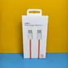 Cable de Datos para Teléfono Móvil Certificado 3C Cargador Pd Adecuado para Apple 18 14 15 16 17 Caja Blanca Pequeña Set de Carga Rápida