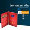 Atacado empresa LCD e-commerce cartão de saudação em vídeo impressão álbum colorido vídeo publicitário livro brochura digital