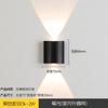 Lámpara de pared LED para exteriores, luminosa, impermeable, con luz de fondo, decoración, lámpara de pared de aluminio con inducción infrarroja del cuerpo humano de Amazon