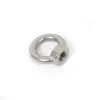 Porca com olhal em aço inoxidável 304, tipo parafuso com olhal circular, porca de alta resistência M3 4 5 6 810 apertada manualmente