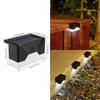 Luz Solar de Degrau Externa à Prova d'Água Luz de Jardim Luz de Corrimão Luz de Degrau Luz de Cerca Luz de Escada Luz Solar