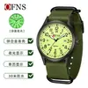Oufania El Producto Nuevo Más Popular de Amazon Reloj de Cuarzo para Hombre y Mujer Resistente al Agua Digital Grande Calendario Simple Reloj Ligero y Delgado Correa de Nailon