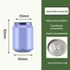 Lata de 500ml Abertura Fácil Garrafa de Chá com Leite Garrafa de Plástico Tampa de Abertura Fácil Transparente Para Viagem Embalagem Selada Pet de Qualidade Alimentar Garrafa de Bebida