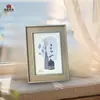 Moldura de Foto de Madeira Estilo Nórdico Novo, Venda Quente Transfronteiriça, para Exibição em Mesa, Posicionamento Dupla Face, 6 Polegadas A4, Decoração de Parede Prática