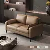Sofá Pequeño Nórdico de Tejido Técnico para Apartamento Pequeño, de Dos Plazas, de Tres Plazas, Sala de Estar Minimalista, Fácil de Limpiar, Tienda de Ropa, Alquiler de Apartamento, Propiedad en Alquiler