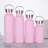Termo de Boca Ancha Estilo Americano Amazon, Taza de Agua Deportiva de Gran Capacidad de Acero Inoxidable 304, Botella de Agua para Exteriores para Ciclismo y Montañismo