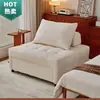 Cama retráctil multifuncional para salas de estar pequeñas, cama deslizante para una persona, sofá cama extraíble estilo crema, tipo plegable de doble uso