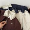 Ropa de Algodón para Niños 2026 Moda Otoño e Invierno Marca de Tendencia Chaqueta de Béisbol para Niños con Cuello Campana