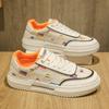 Tenis 2024 Verano Zapatos Casuales para Hombre para Exterior Lona Transpirables Cómodos Zapatos de Moda Zapatos de Hombre Deportivos Zapatos Blancos