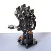 Robô Garra de Mão Boneca 5 Graus de Liberdade Mão Mecânica Biônica Palma Dedos Pequeno Servo Motor Montagem de Mão Mecânica Fabricante DIY