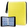Fabricante de Dongguan Jiugong gebao Ke Meng Cremallera de PU libro de tarjetas de hojas sueltas Colección de tarjetas Magic Baby libro de tarjetas lote de tarjetas