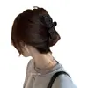 Onda de alta qualidade tubarão clipe grampo de cabelo feminino de volta cabeça updo grampo de cabelo grande grampo de cabelo cocar aperto de cabelo