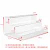 Soporte de Exhibición de Figuras Acrílicas en Stock, Estante Escalonado Multicapa, Suministro Exclusivo Transfronterizo, Almacenamiento y Exhibición de Cajas Sorpresa Transparentes